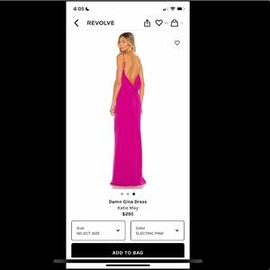 Katie May Damn Gina gown